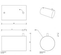 Крючок для полотенец в ванную Decor Walther TB HAK 05407 схема 1