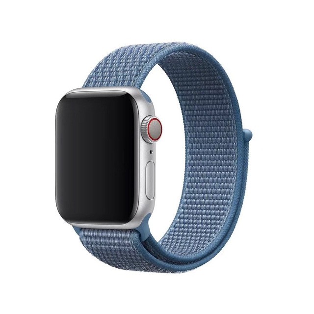 Ремешок нейлоновый для Apple Watch 42/44mm голубой