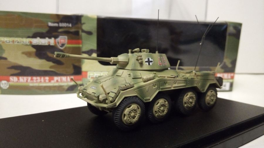 Sd.Kfz. 234/2 Puma  (Panzerstahl) 88014 (1/72)