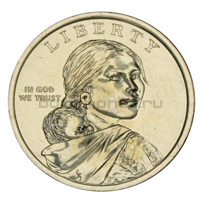 1 доллар 2016 США Индейцы-радисты (Коренные Американцы)