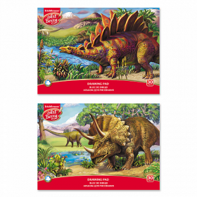 Альбом для рисования на клею ArtBerry® "Эра динозавров 2", А4, 30 листов (арт. 43204)