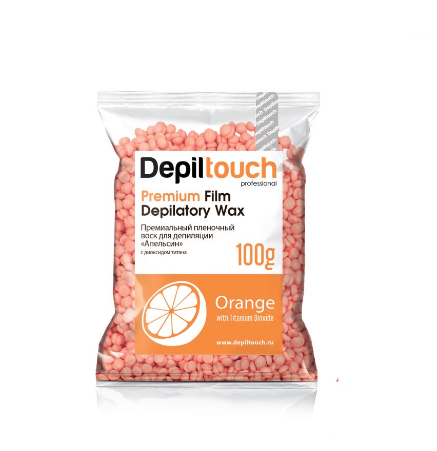 Depiltouch Воск Апельсин Premium, в гранулах, 100 гр.