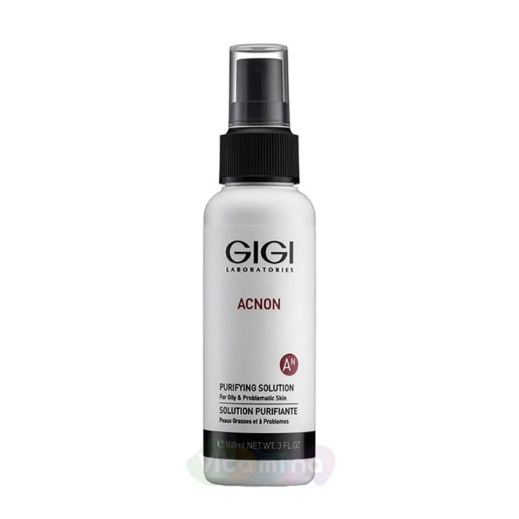GiGi Эссенция-спрей дезинфецирующая для проблемной и  жирной кожи AN Purifying solution, 100мл