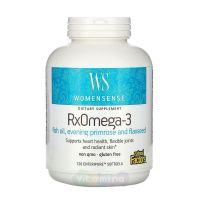 WomenSense RxOmega-3 Омега-3 для женщин, 120 капсул
