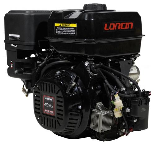 Двигатель бензиновый Loncin H460i (A type) D25мм 7А инжекторный
