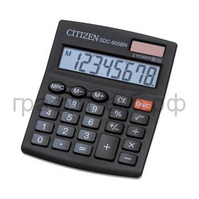 Калькулятор Citizen SDC-805BN  8р.