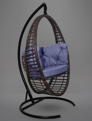 Подвесное кресло-кокон Derbent каркас коричневый
