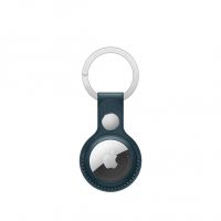 Кожаный брелок для AirTag с кольцом для ключей