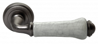 Дверные ручки Morelli "UMBERTO" MH-41-CLASSIC OMS/GR Цвет - старое античное серебро/серый