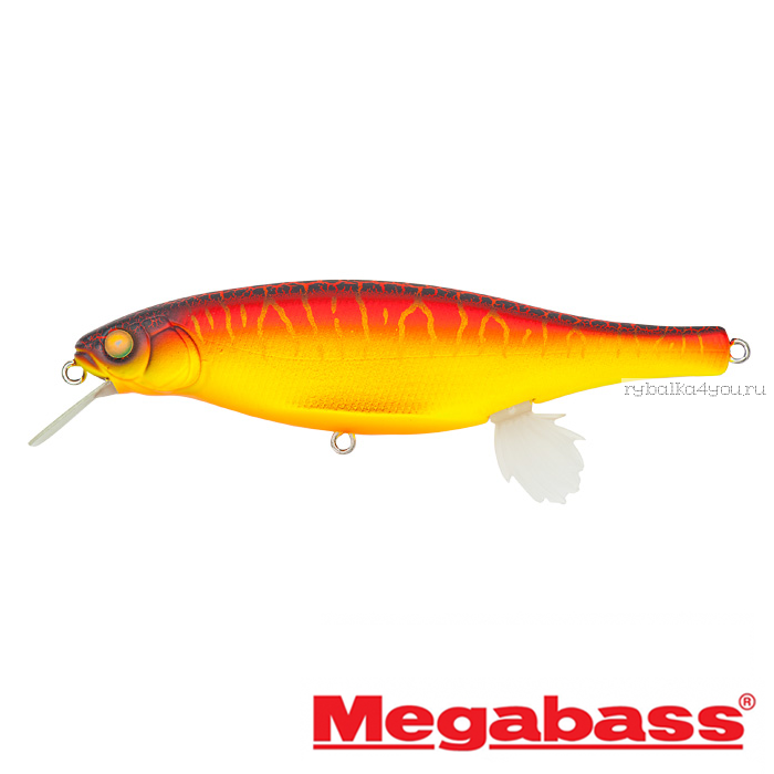 Воблер Megabass Vision 100 Miyabi 105мм / 17,4гр / Заглубление: 0,4 - 0,6 м / цвет: Aka Tora
