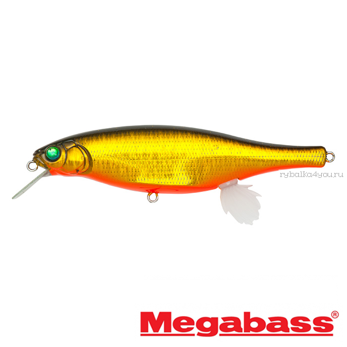 Воблер Megabass Vision 100 Miyabi 105мм / 17,4гр / Заглубление: 0,4 - 0,6 м / цвет: GG Megabass Kinkuro
