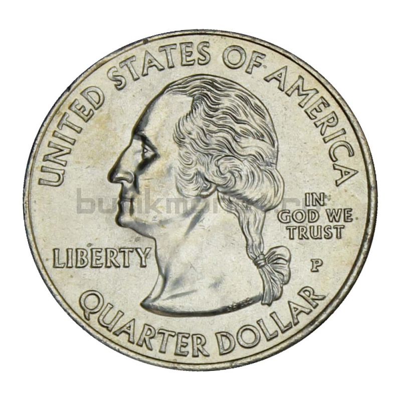 25 центов 2009 США Гуам P (Штаты и территории США)