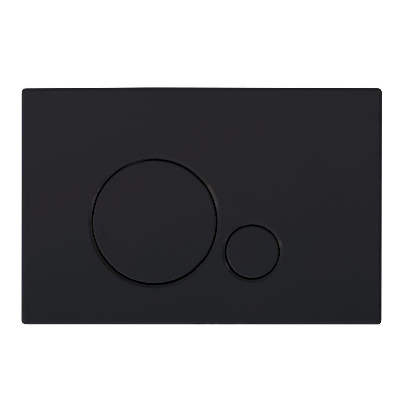 Кнопка смыва BelBagno SFERA, цвет-черный матовый Tocco Morbido, BB017-SR-NERO.M