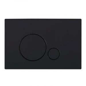 Кнопка смыва BelBagno SFERA, цвет-черный матовый Tocco Morbido, BB017-SR-NERO.M