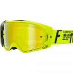 Fox Vue Rigz Spark Fluorescent Yellow очки для мотокросса и эндуро