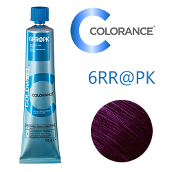 Goldwell Colorance 6RR@PK- Тонирующая крем-краска Темный блонд с медно-перламутровым сиянием 60 мл
