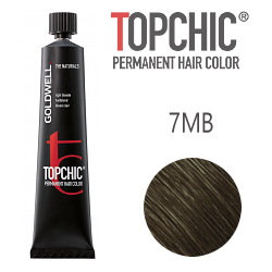 Goldwell Topchic 7MB - Стойкая краска для волос - Матовый блондин 60 мл.