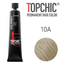 Goldwell Topchic 10A - Стойкая краска для волос Пастельный пепельный блондин 60 мл.
