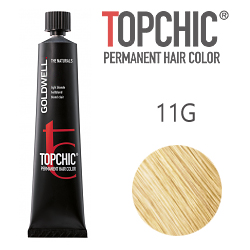 Goldwell Topchic 11G - Стойкая краска для волос - Светлый золотистый блондин 60 мл.