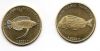 Губан белобрюхий и Рыба-ворчун 5 ринггит Лабуан 2021  Набор 2 монеты