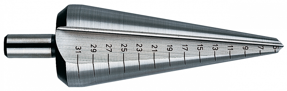 Коническое сверло Heller по металлу HSS 16.0-30.5х52х76мм