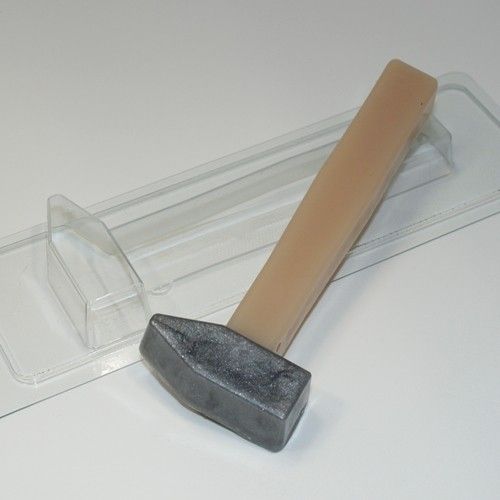 Пластиковая форма для мыла и шоколада Молоток
