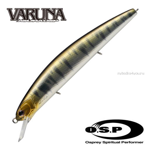 Воблер OSP Varuna 110F 110 мм / 14,2 гр / Заглубление: 0,5 - 1,8 м / цвет: H68 (JP)