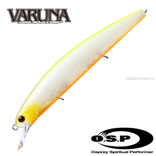Воблер OSP Varuna 110F 110 мм / 14,2 гр / Заглубление: 0,5 - 1,8 м / цвет: P64 (JP)