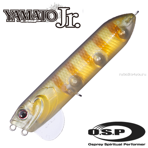 Воблер OSP Yamato Jr 94 мм / 18 гр / Заглубление: 0 - 0,5 м / цвет: TG03