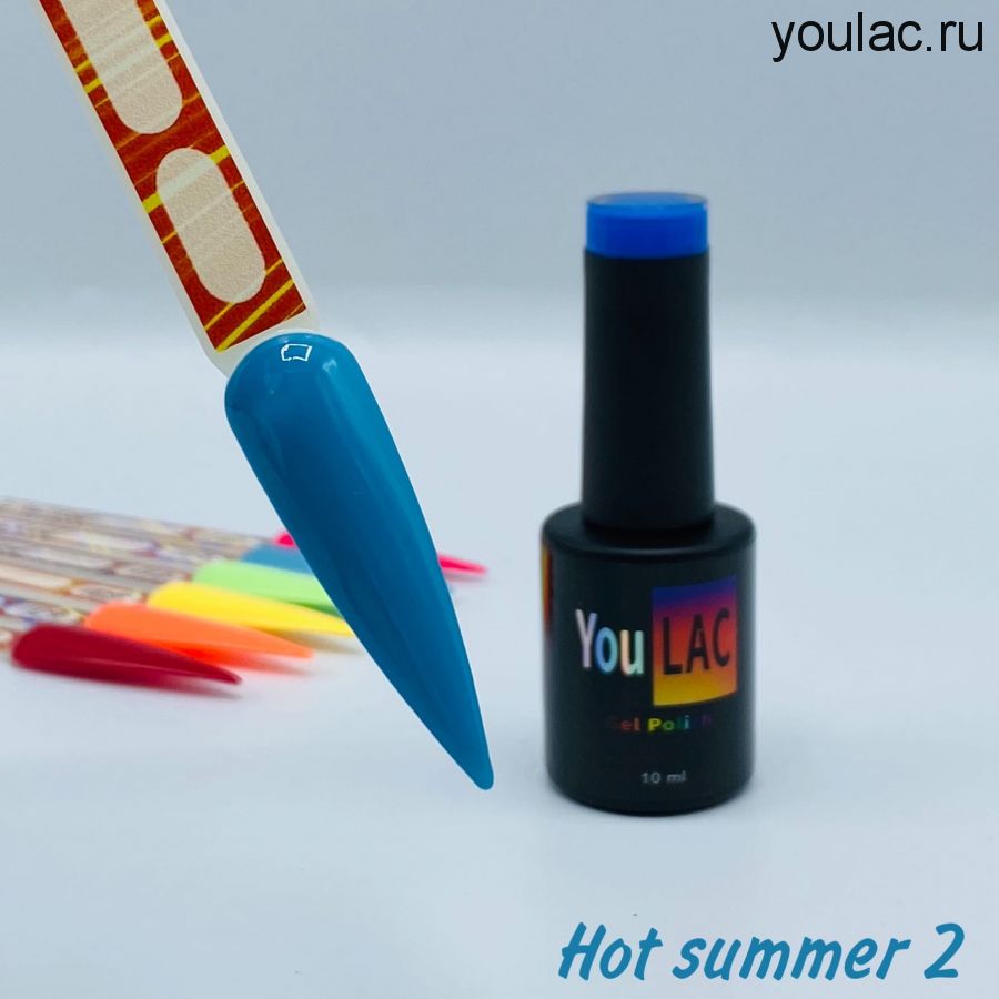 Гель-лак Hot Summer 002 YouLAC 10 мл