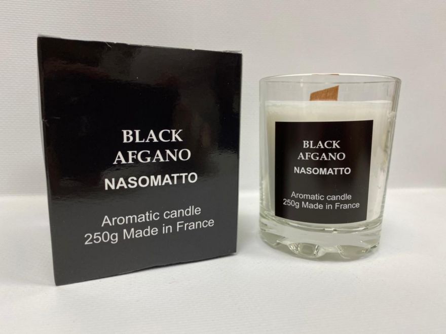 Парфюмерная свеча Nasamatto Black Afgano 250 мл