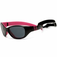 Солнечные очки для малышей Real Kids Adventure 4+ черный/розовый