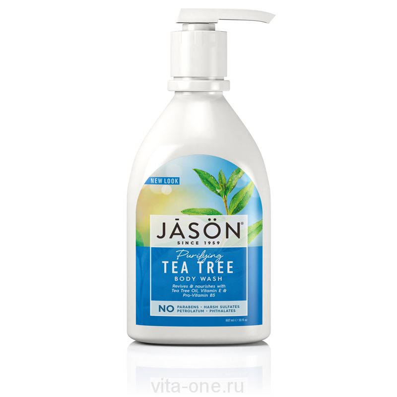 Гель для душа Чайное Дерево (Tea Tree Body Wash) Jason (Джейсон) 887 мл