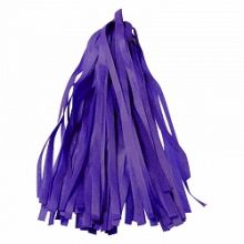 Гирлянда Тассел, фиолетовый, 3м, 12 листов