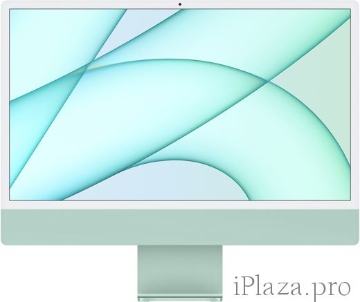 Apple iMac 24" Retina 4,5K, M1 (8C CPU, 7C GPU), 8 ГБ, 256 ГБ SSD, зеленый, MJV83RU/A