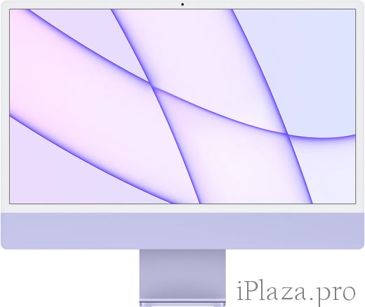 Apple iMac 24" Retina 4,5K, M1 (8C CPU, 8C GPU), 8 ГБ, 512 ГБ SSD, фиолетовый, Z131000AH