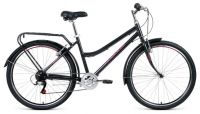 Велосипед FORWARD BARCELONA AIR 26 1.0 (26" 7 ск. рост 17") 2020-2021 Серый/розовый (RBKW1C367002)