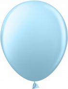 Шар (12''/30 см) голубой, пастель, 100 шт.