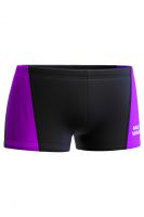Плавки-шорты юниорские Mad Wave Splash Junior черно-фиолетовые