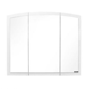 Зеркало-шкаф Comforty Палини-100 белый глянец