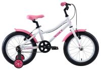 Велосипед Stark Foxy 16 Girl белый/розовый (H000016493)