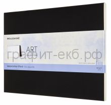 Книжка зап.Moleskine 230х310мм Soft ART WATERCOLOR черная 20стр.ARTWBL10