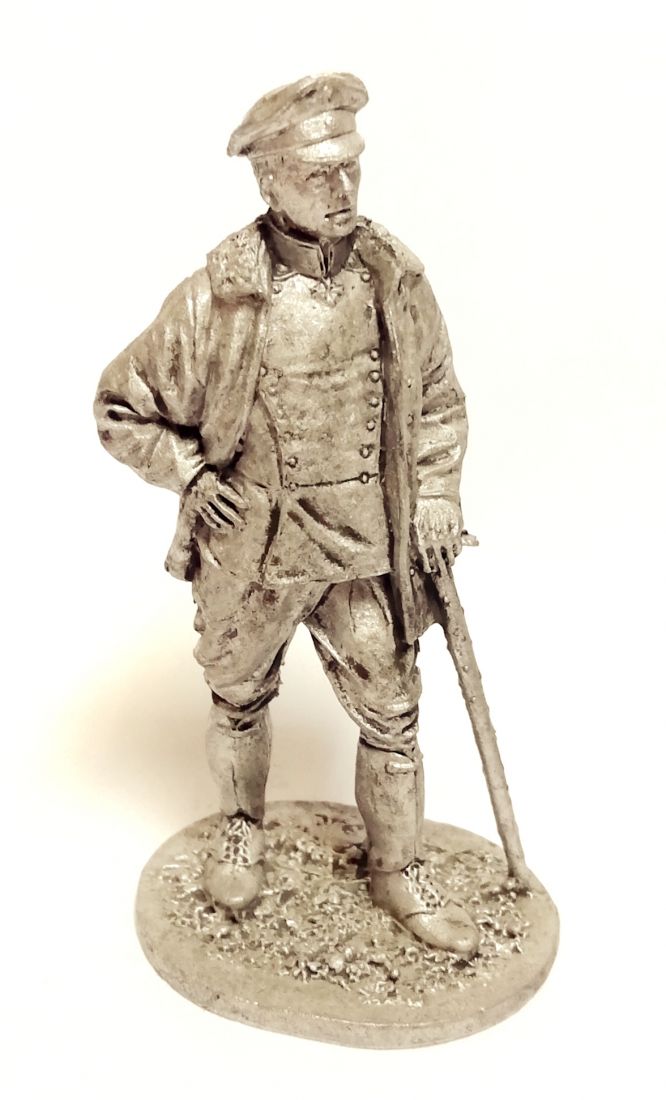 Фигурка Манфред фон Рихтгофен (Красный Барон) 1914-18 гг. олово