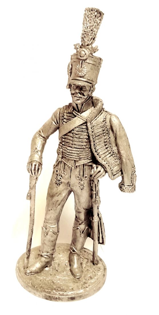 Фигурка Вахмистр 4-го гусарского полка Гессен-Гомбурга. Австрия, 1805-15 гг. олово