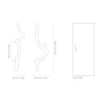 Ручка-скоба PullCast Limb EA1026 схема