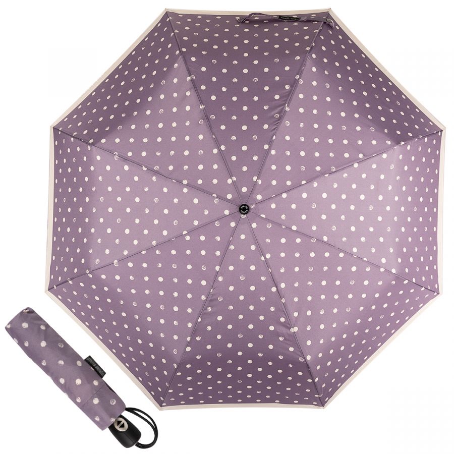 Зонт складной Pierre Cardin 82297-OC Lilac Dots Crema