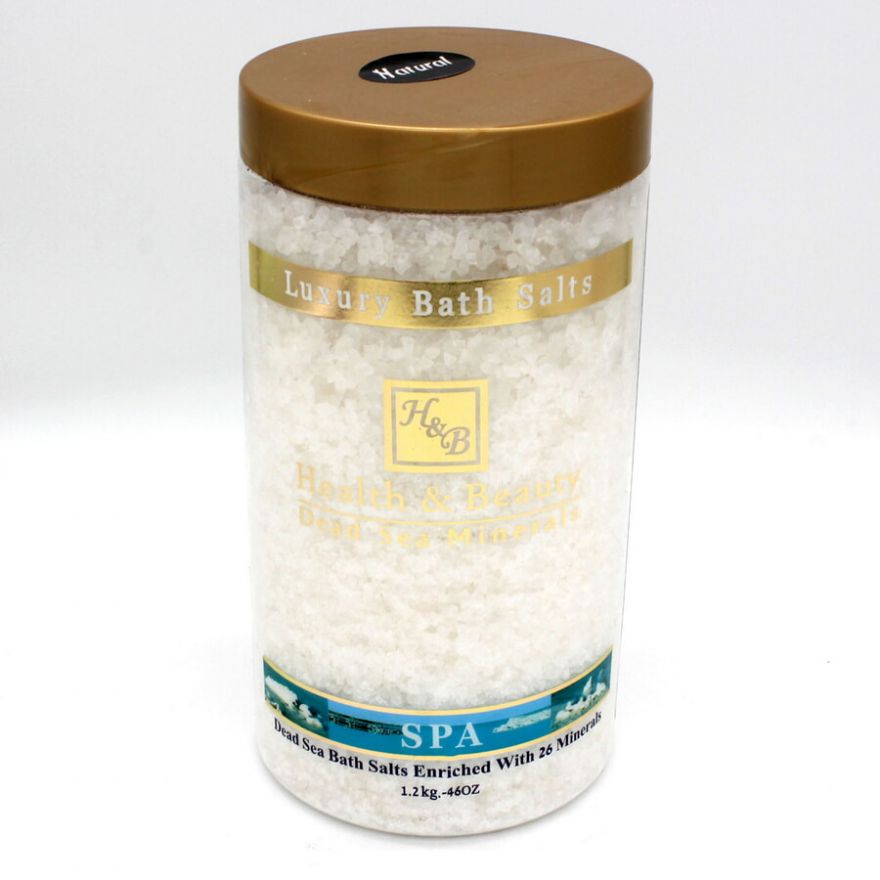 Соль Мёртвого моря для ванны White Health & Beauty (Хэлс энд Бьюти) 1200 г