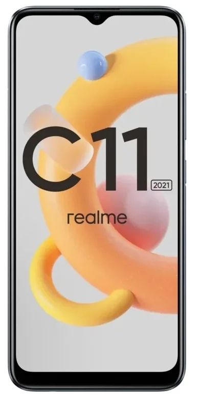 Смартфон realme C11 NFC 2021 2/32GB Серая сталь (RMX3231)