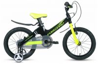 Детский велосипед FORWARD Cosmo 16 2.0 (16" 1 ск.) Чёрный/зелёный (1BKW1K7C1010)