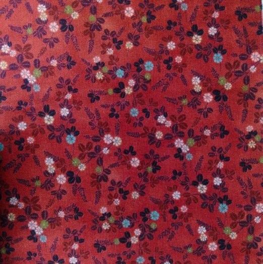 Ткань Мелкие цветочки MAKOWER UK Великобритания отрез 50 см х55 см(1032)